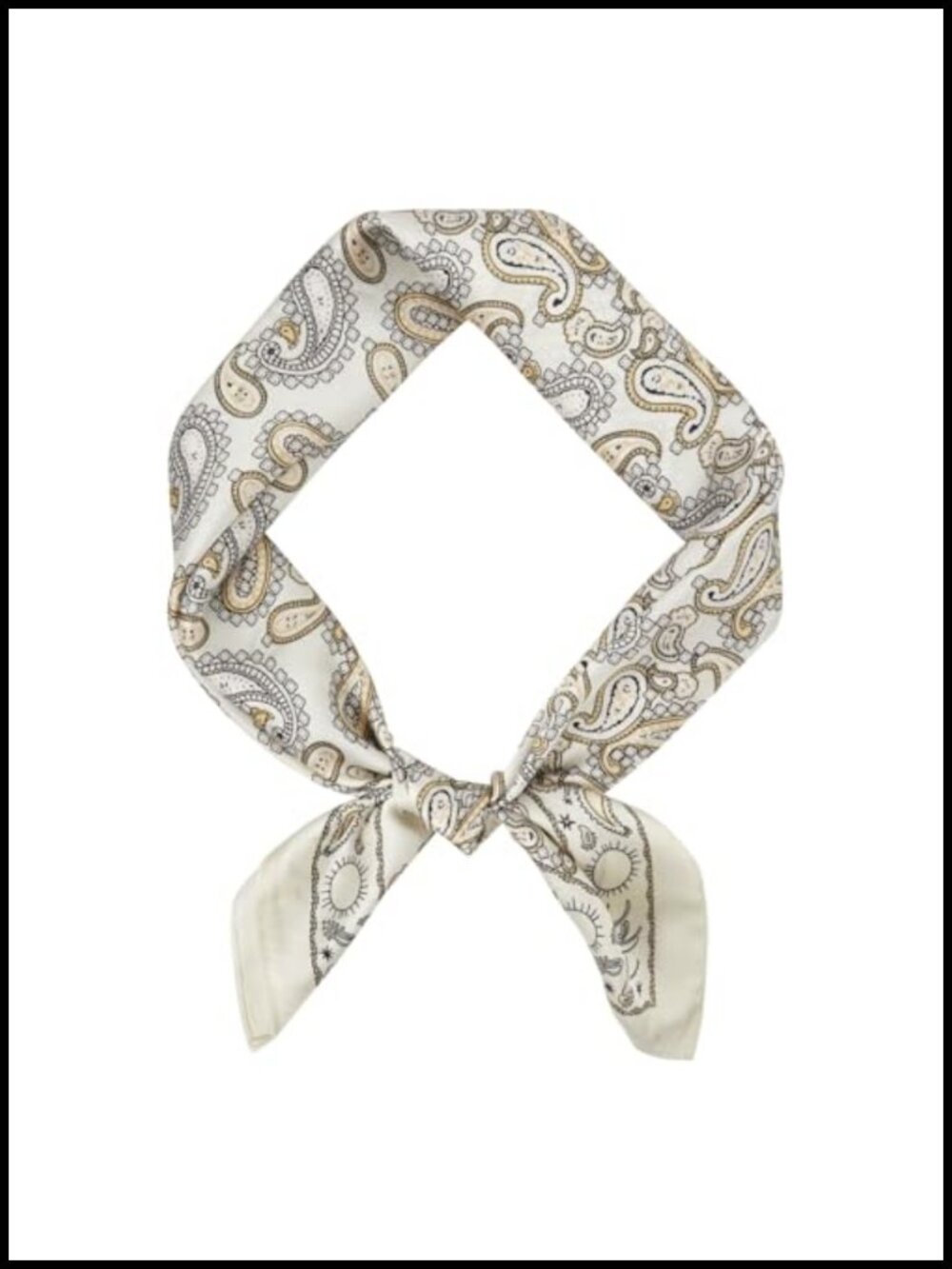 Silk Feel Square Scarf Satin Bandana Paisley Neckerchief Head Scarf